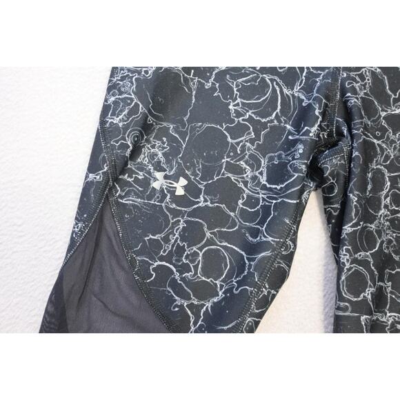 Under Armour Leggings HeatGear Capri Compression Pants Womens Size Small - Picture 1 of 7